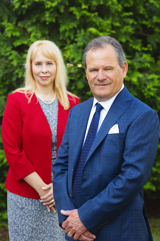 Tara E. Arthur and Buddy Courtney